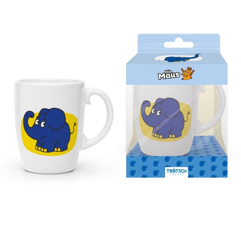 DIE MAUS Kindertasse "Elefant"