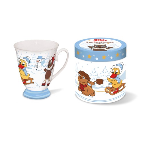 Sammeltasse Pittiplatsch Winter