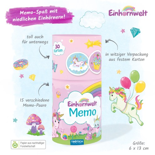 Memo "Einhornwelt"