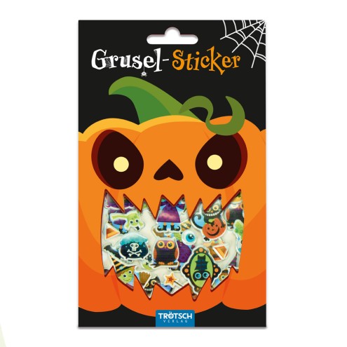 Gruselsticker klein